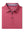 Folded Cranberry Everyday Classic Solid Polo neatly laid out for display