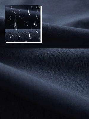 Lightweight Water-Resistant Nylon Blend Jacket