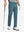 SAXONY BLUE Water-Resistant Fleece Lined Pants, male model front lower body holding golf club in right hand
