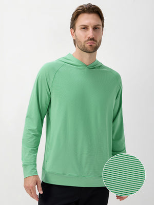 Pin Stripes Lightweight Hoodies Sweatshirts with Pockets