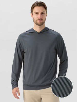 Pin Stripes Lightweight Hoodies Sweatshirts with Pockets