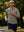 Model outdoor sports activity shooting scene, dry fit athletic 1/4 zip sweatshirt in  taupe heather