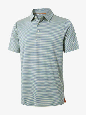 3D view of YELLOW STRIPE shirt: cheerful yellow base with clean stripes, bold and fresh