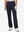 Front lower body shot of model wearing navy women's regular fit stretchy golf pants