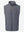3D rendering of dark grey windproof fleece reversible golf vest.
