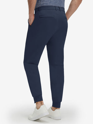 Flat Front Golf Joggers Pants with Belt Loops