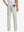 Rear lower leg view of Water Repellent 8 Pockets Pants in SILVER GREY，showing fabric texture and fit.，showing fabric texture and fit.