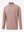 3D front display of Men’s Long Sleeve Mock Turtleneck Shirt in Pink Heather, clean and modern fit.