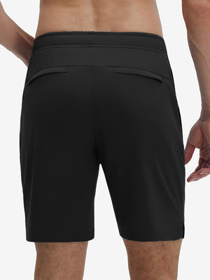 Breathable Running Shorts with 4 Zipper Pockets