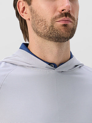 Pin Stripes Lightweight Hoodies Sweatshirts with Pockets