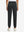 Back view of Women's Ultra-stretch Quick Dry Sweatpants with Ankle Zips in black