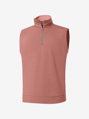 Lightweight Sleeveless Quarter Zip Golf Vest