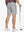 Back lower-body view of model in LIGHT GREY Water Resistant Versatile 8 Pockets Shorts.