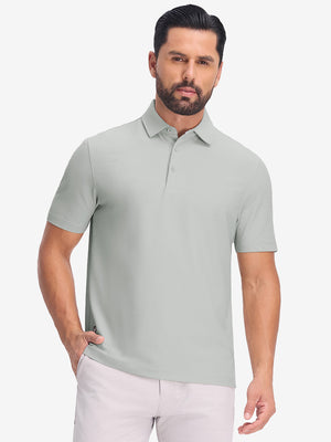 Polos de golf con cuello y textura de gofre Dry Fit