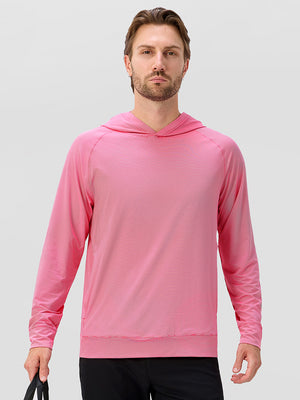 Pin Stripes Lightweight Hoodies Sweatshirts with Pockets