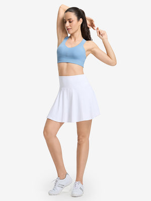 Women's High Waisted Golf Skirts with 4 Inner Pockets