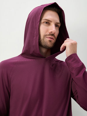 Pin Stripes Lightweight Hoodies Sweatshirts with Pockets