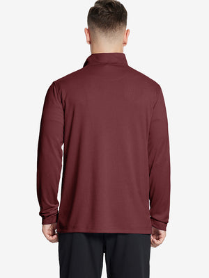 Moisture Wicking Quarter Zip Pullover