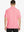 Back view half-body of model in PINK Ventilated Pique Performance Polo