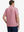 Back view of MAELREG Men's Performance Jersey Print Polo in Pink Donut – athletic fit