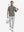 Full body model holding golf equipment, lightweight upf50+ short sleeve golf vests jacket in khaki grey