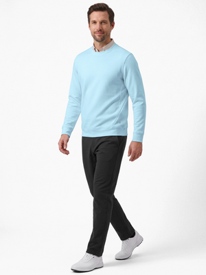 Ultra-Comfort Velour Lining Crew-Neck Sweatshirts