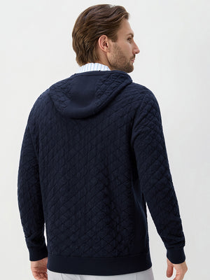 Pure Cotton Sweater Knit Hoodies