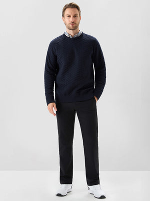 100% Cotton Knit Crew Neck Sweater