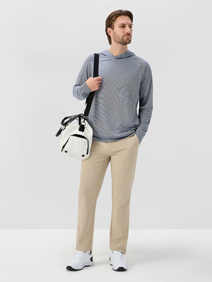 Pin Stripes Lightweight Hoodies Sweatshirts with Pockets