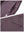 Detailed view of the front side pocket on women's stretch fleece lined water resistant joggers in light pinkish purple, showing stitching and design.