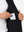 Close-up of inner pocket structure of garment, lightweight upf50+ short sleeve golf vests jacket in black