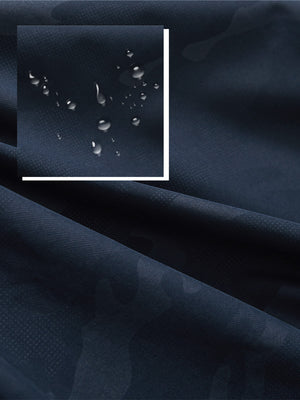 Sudadera con capucha y cremallera corta resistente al agua para niños