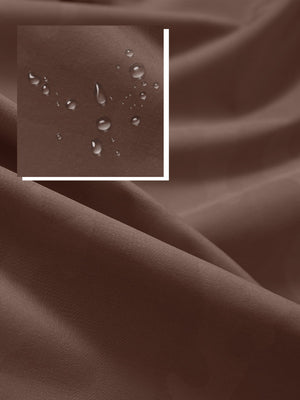 Sudadera con capucha y cremallera corta resistente al agua para niños