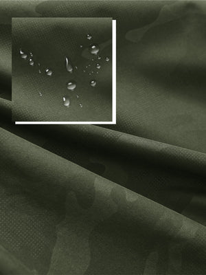 Sudadera con capucha y cremallera corta resistente al agua para niños