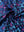 Fabric close-up of Everyday performance print polo with lightweight texture in navy colorful flower