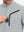 Display of outer pocket design feature, lightweight upf50+ short sleeve golf vests jacket in silver grey