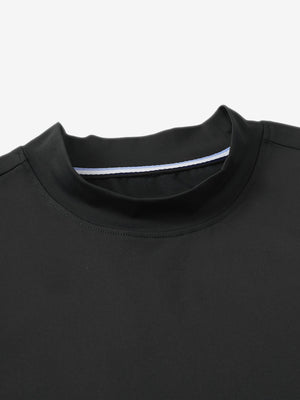 Women's Moisture-Wicking Mock Neck Sleeveless Golf Tops