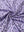 Close-up of lavender seaside palm performance jersey print polo fabric showing breathable texture.
