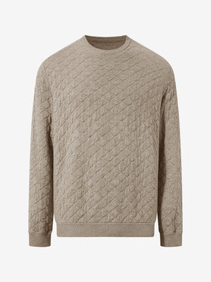 100% Cotton Knit Crew Neck Sweater