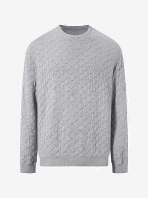 100% Cotton Knit Crew Neck Sweater