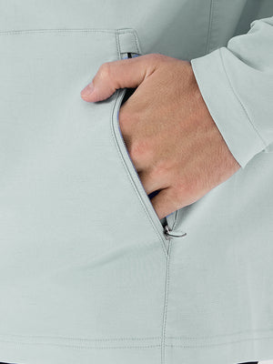 Lightweight Water-Resistant Nylon Blend Jacket