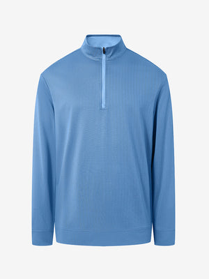 Herringbone Jacquard 1/4 Zip Pullover