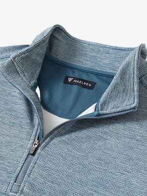 Dry Fit Texture Golf Quarter Zip Pullover