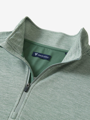 Dry Fit Texture Golf Quarter Zip Pullover