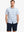 Front half-body view wearing DREAMY STARRY SKY Stylish Printing Summer Shirt.