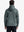 Another front half-body view of Classic Heather Fleece Hoodie in Green Heather