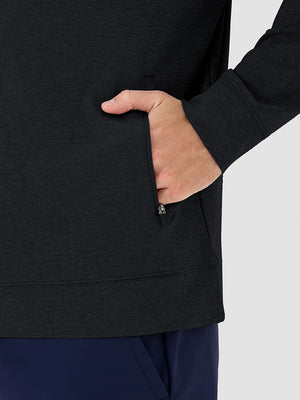 Heather Scuba Hoodies with Zipper Pockets